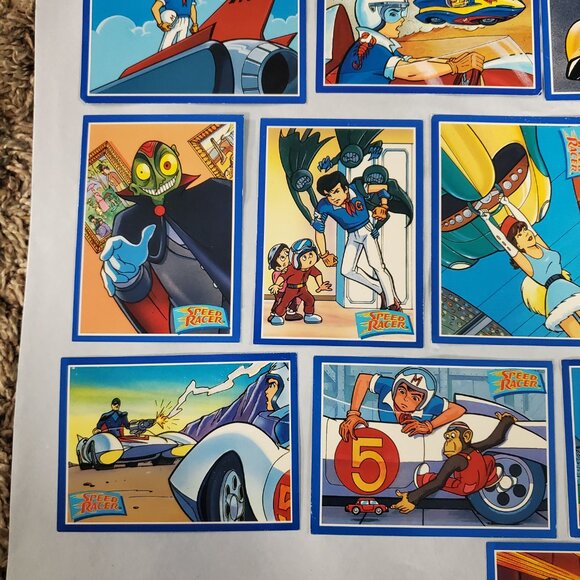 Trading Collector Cards - Speed Racer - Lot of 15 - 1993 - Picture 2 of 8